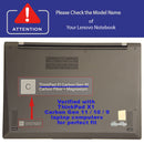 mCover Case ONLY Compatible for 2021-2024 14" Lenovo ThinkPad X1 Carbon Gen 9 / Gen 10 / Gen 11 Windows Notebook PC (with 180-degree Hinge, NOT Fitting Other Lenovo Models)