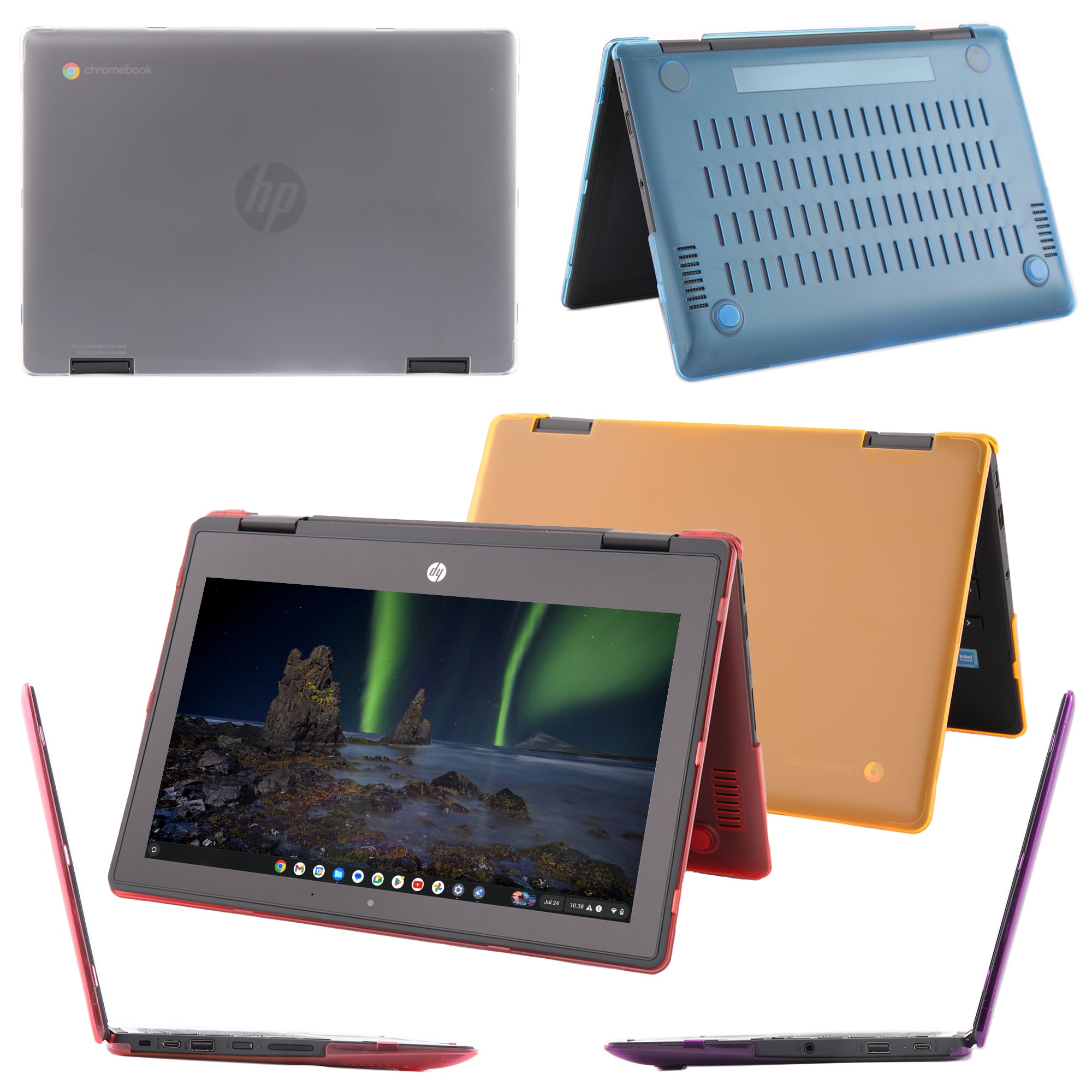 mCover Case ONLY Compatible for 2023-2024 11.6" HP Fortis x360 11 inch G3 J Chromebook Laptop Computers (NOT Fitting Any Other HP Models)