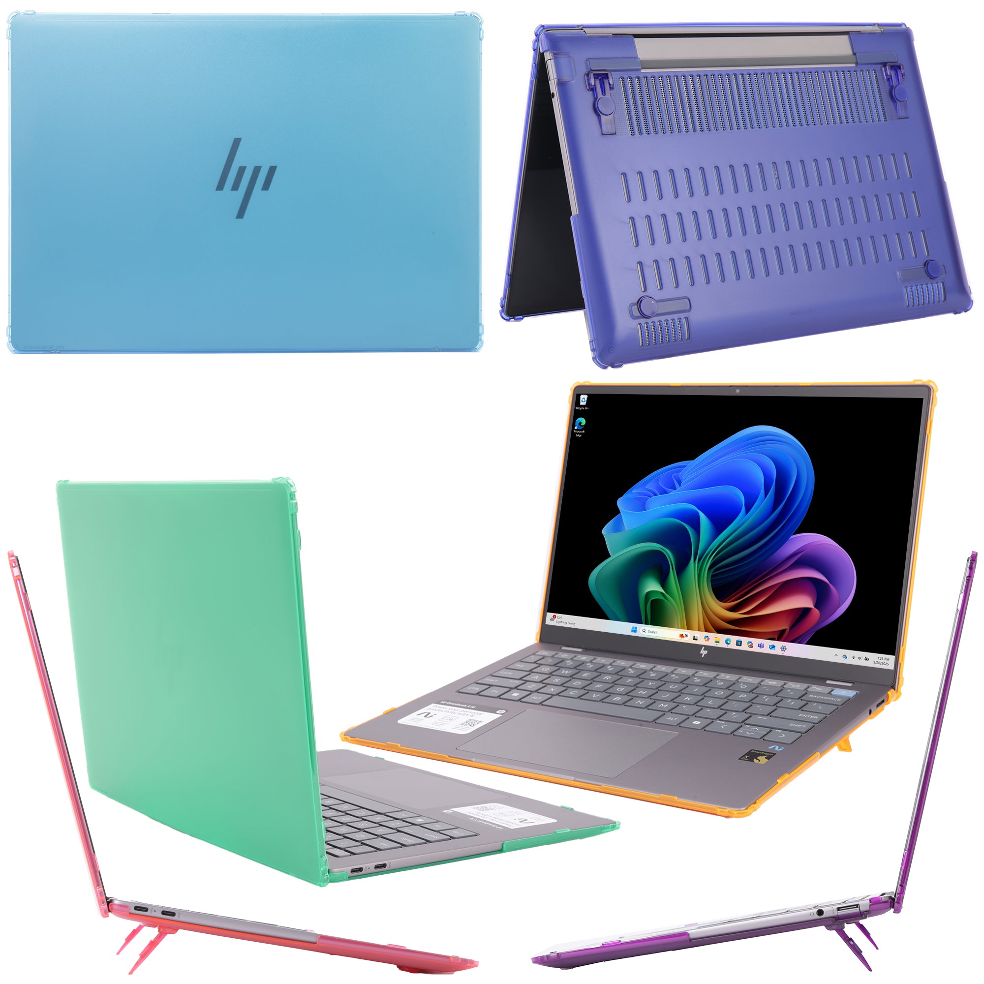mCover Hard Case ONLY Compatible for 2024~2025 14" HP OmniBook X 14-FExxxx Series Windows AI PC Laptop (NOT Fitting Any Other HP Models)