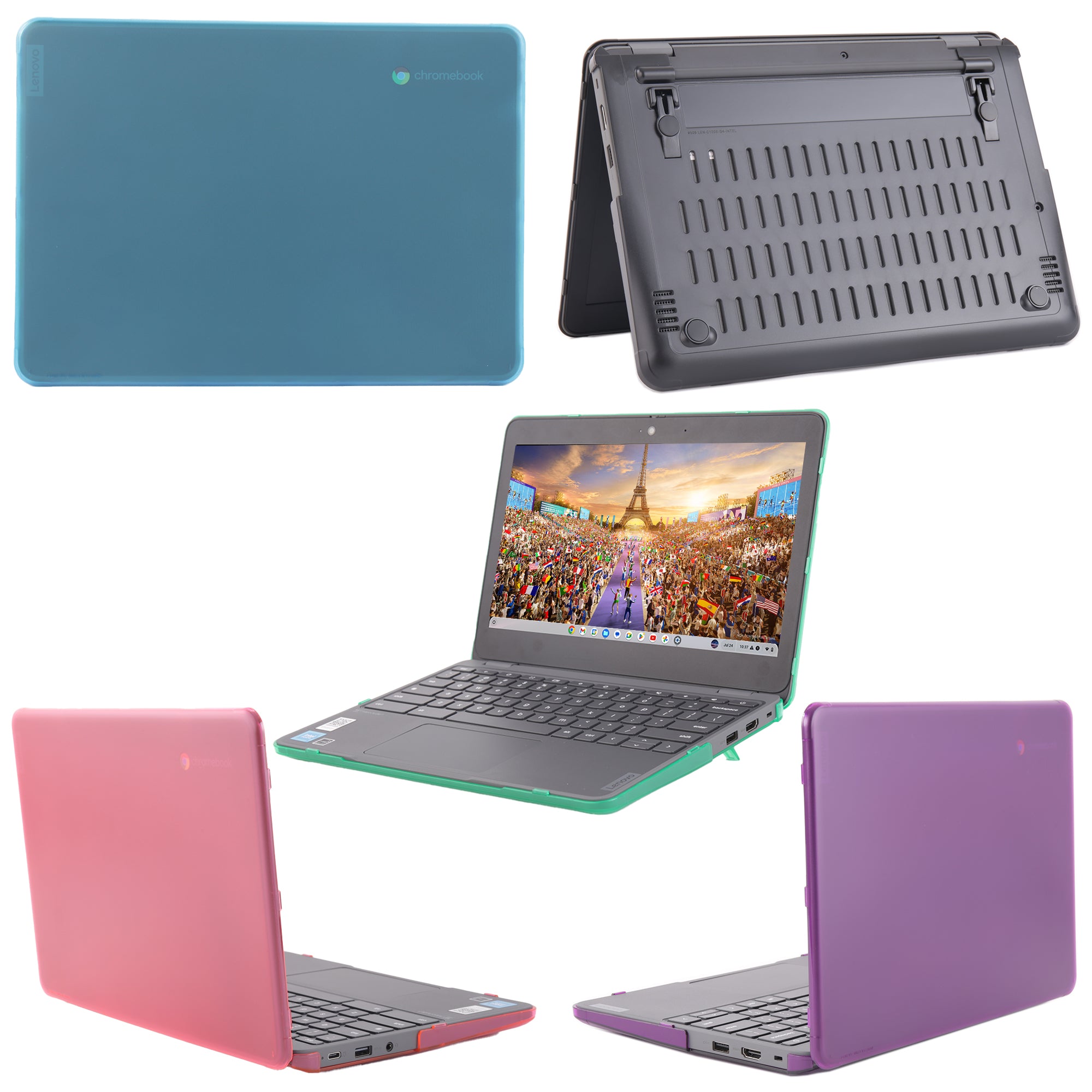 mCover Hard Case ONLY Compatible for 2024~2025 11.6" Lenovo 100E Chromebook Gen 4 (with Intel CPU and Model# 83G*) Laptop Computer (NOT Fitting Any Other Lenovo Models)