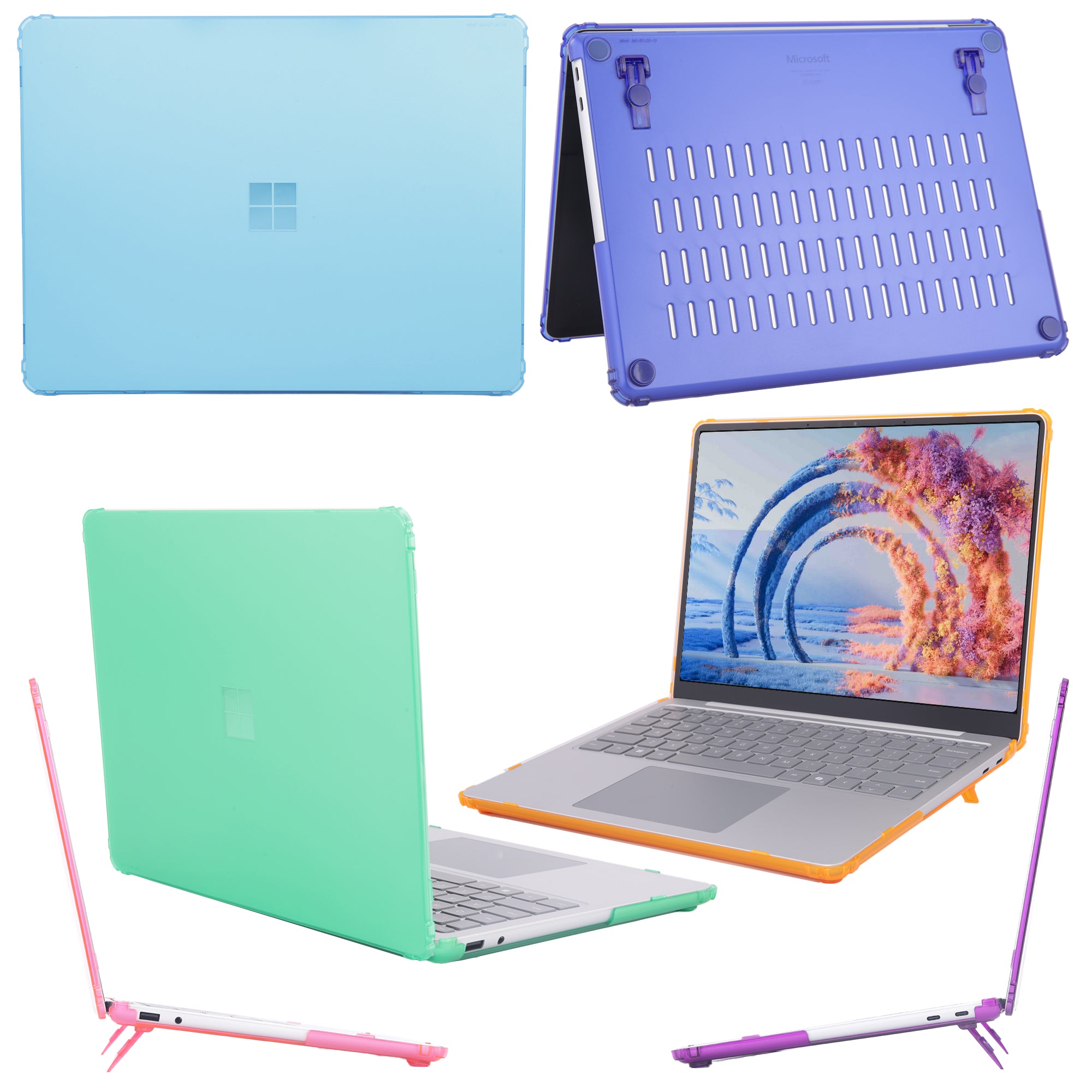 mCover case ONLY Compatible for 2025+ 13" Microsoft Surface Laptop 13 Windows PC (Model# 2095) with Snapdragon CPU & Copilot+ (NOT Fitting Other Surface Laptop)