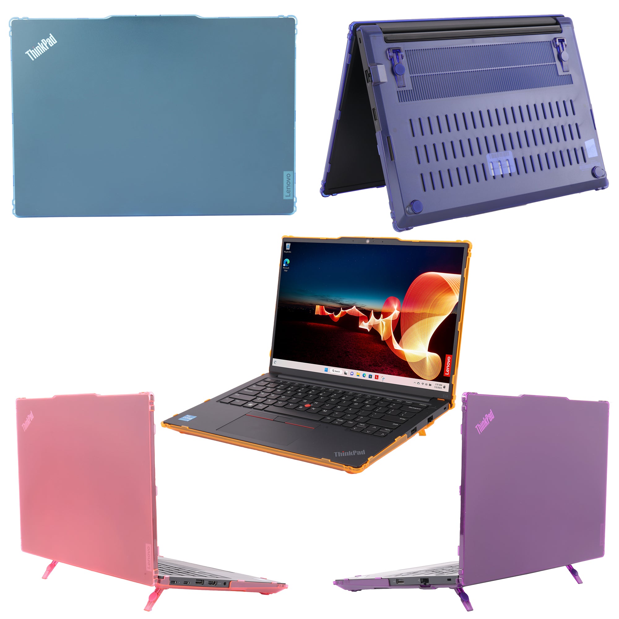 mCover Hard Case ONLY Compatible for 2023-2025 14" Lenovo ThinkPad E14 Gen 5 / Gen 6 Windows Notebook PC (with 180° Hinge, NOT Fitting Any Other Lenovo Models)
