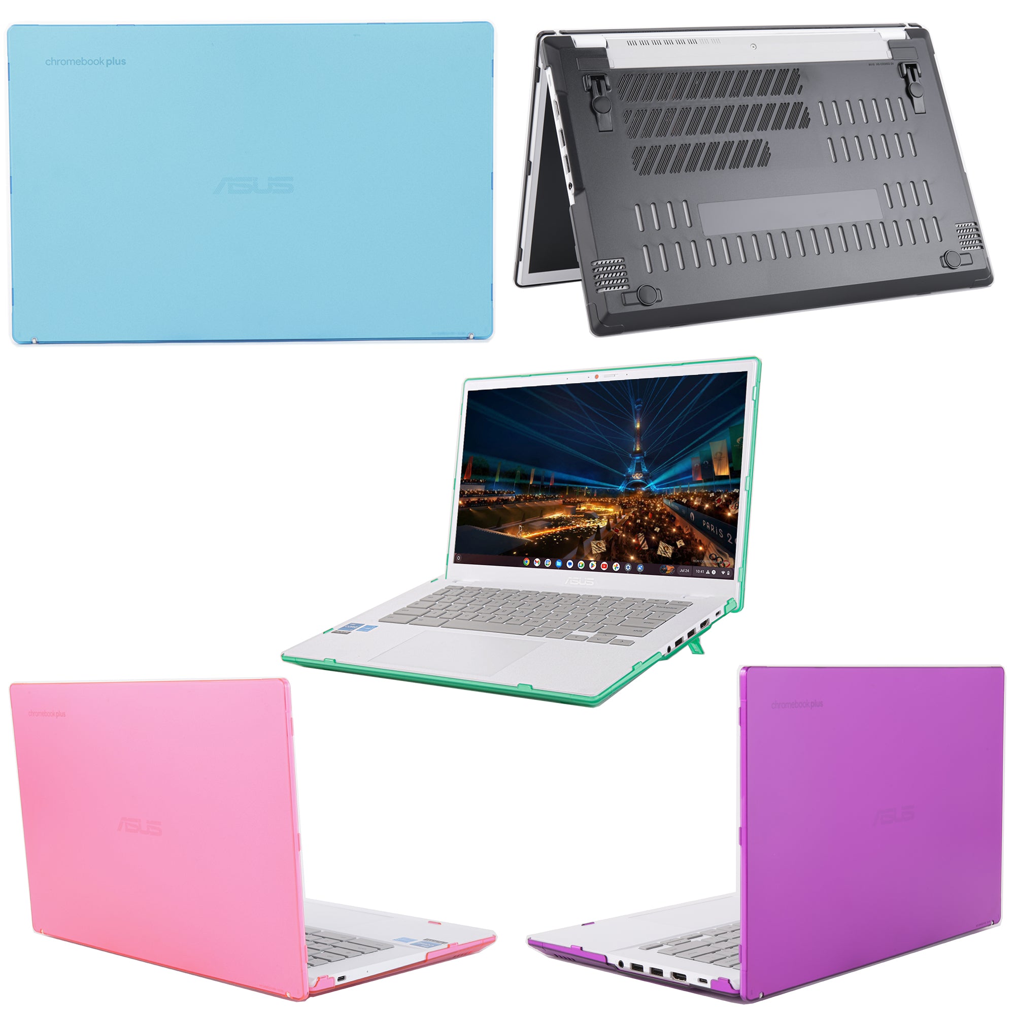 mCover Case ONLY Compatible with 2023~2024 14-inch ASUS Chromebook Plus Enterprise CX34 (CX3402) Series Laptop Computers (NOT Fitting Any Other ASUS Models)