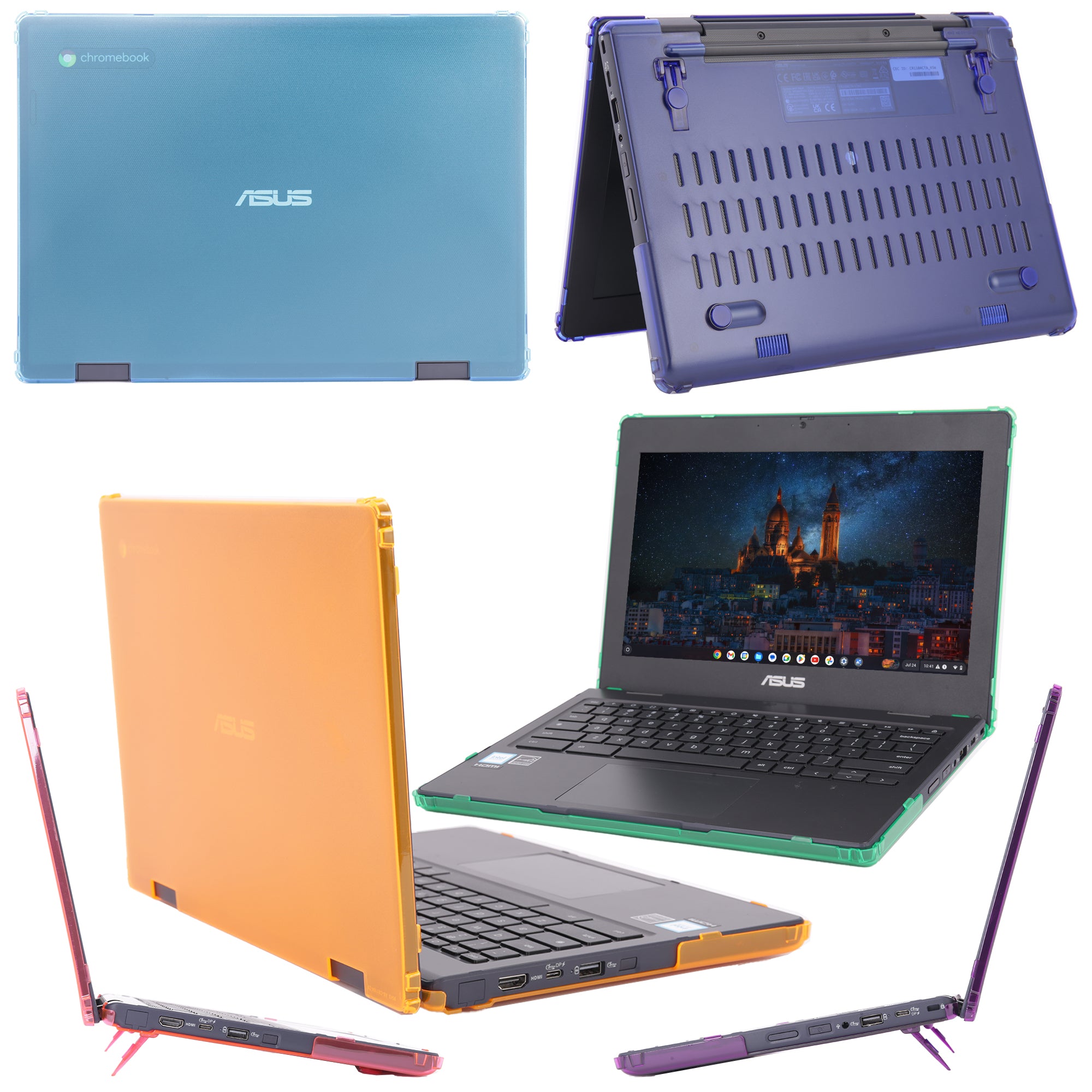 mCover Case Only Compatible for 2024~2026 11.6" ASUS Chromebook CR11 (CR1104CGA or CR1104CTA) Series Laptop Computers (NOT Fitting Any Other ASUS Models)