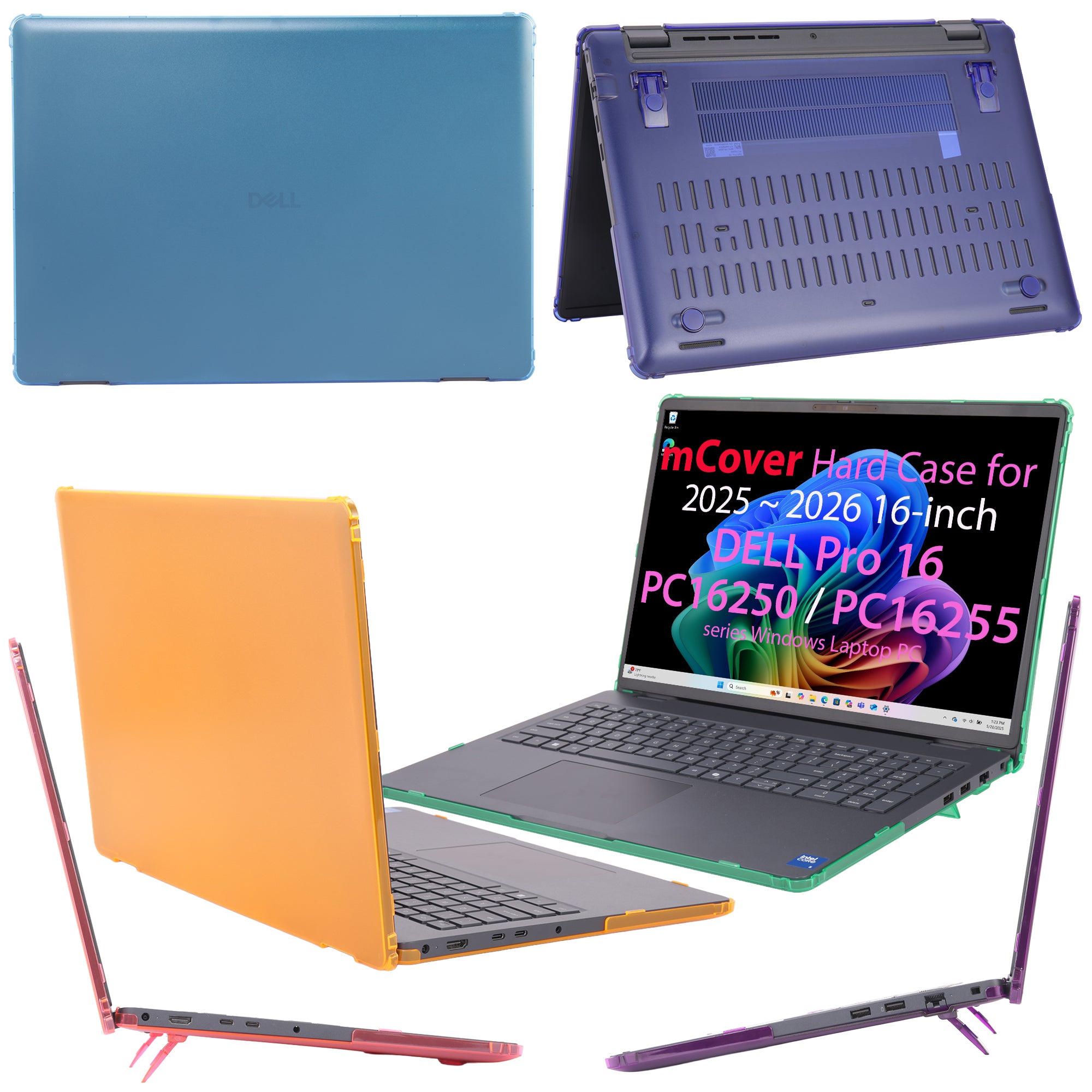 mCover Case ONLY Compatible for 2025-2026 16" Dell Pro 16 PB16250 / PB16255/ PC16250 / PC16255 Series Windows Laptop PC (NOT Fitting Any Other Dell Models)
