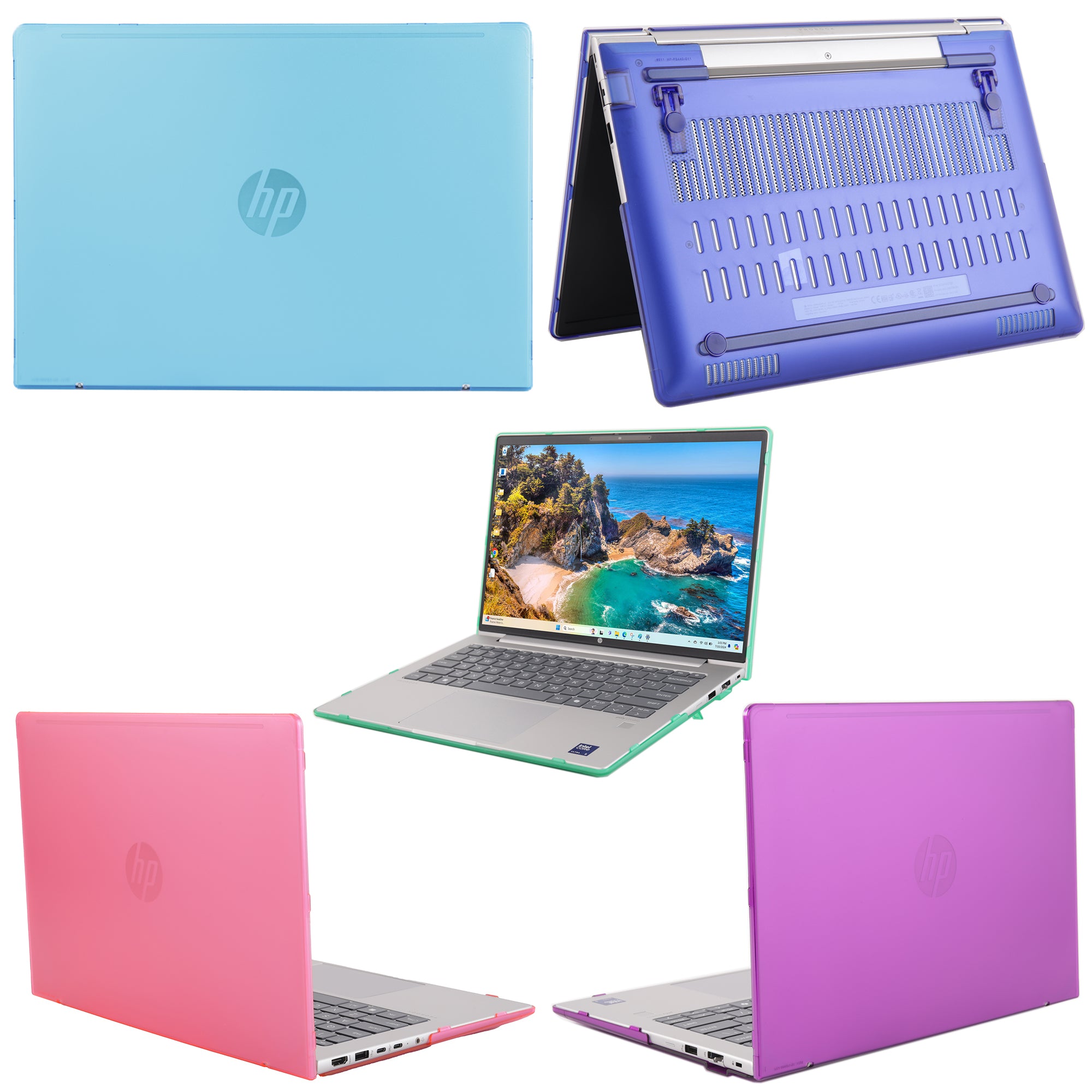 mCover Case ONLY Compatible for 2024 ～ 2025 14-inch HP ProBook 440/445 G11, ProBook G1iR | G1ah and EliteBook 640 | 645 G11 Series Windows Notebook PC (NOT Fitting Other HP Models)