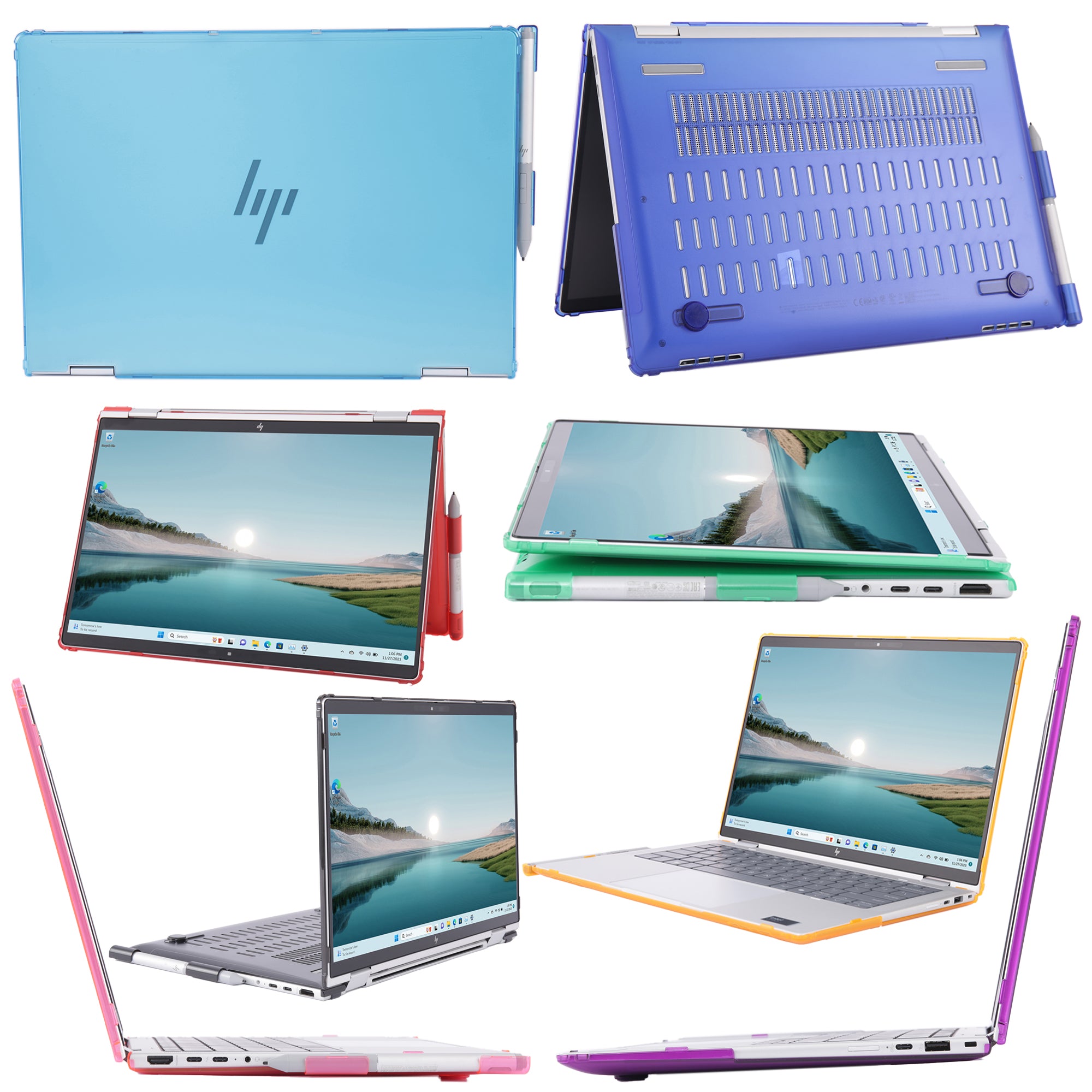 mCover Case Only Compatible for 2024~2025 14" HP Elite x360 1040 G11 2-in-1 Series AND EliteBook X Flip G1i 14-inch Windows Laptop (NOT Fitting Any Other HP Models)