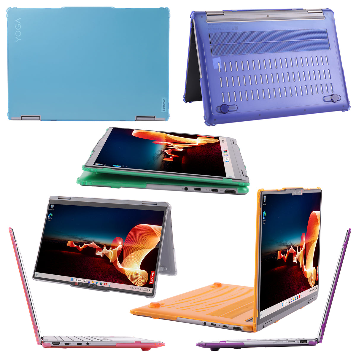 mCover case ONLY Compatible for 2025~2026 14-inch Lenovo Yoga 2-in-1