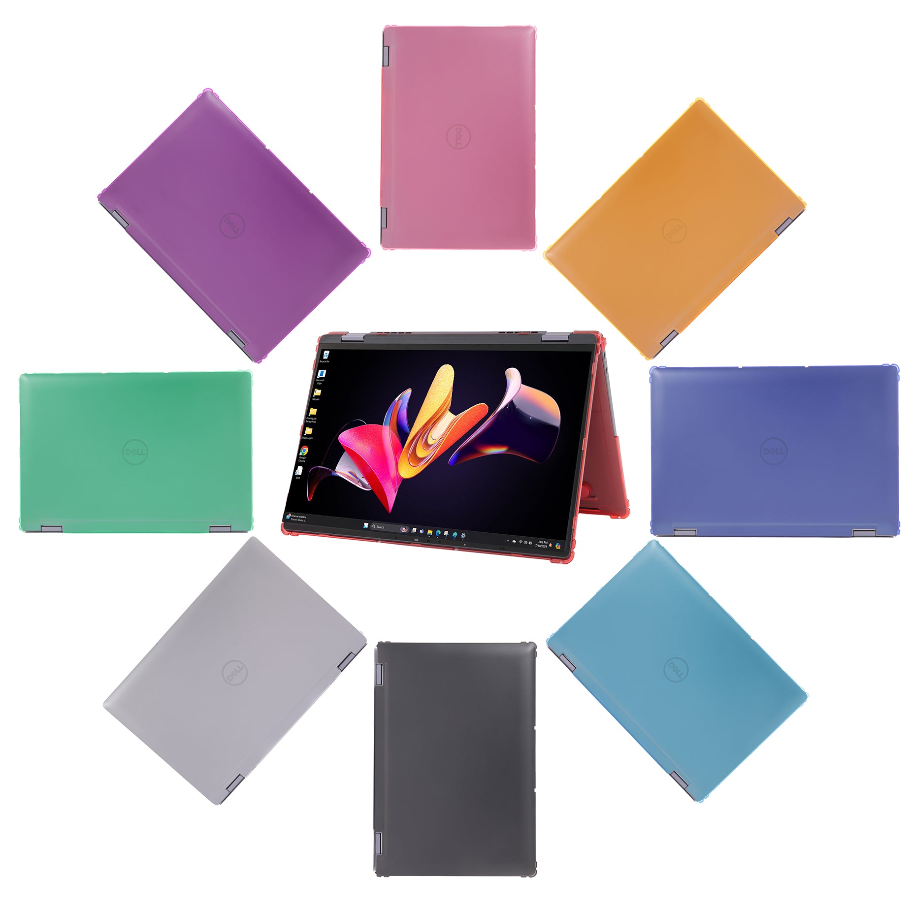 mCover Case ONLY Compatible for 2024～2025 14" Dell Latitude 9440 9450 2-in-1 Windows Notebook Computer (NOT Fitting Any Other Dell Models)