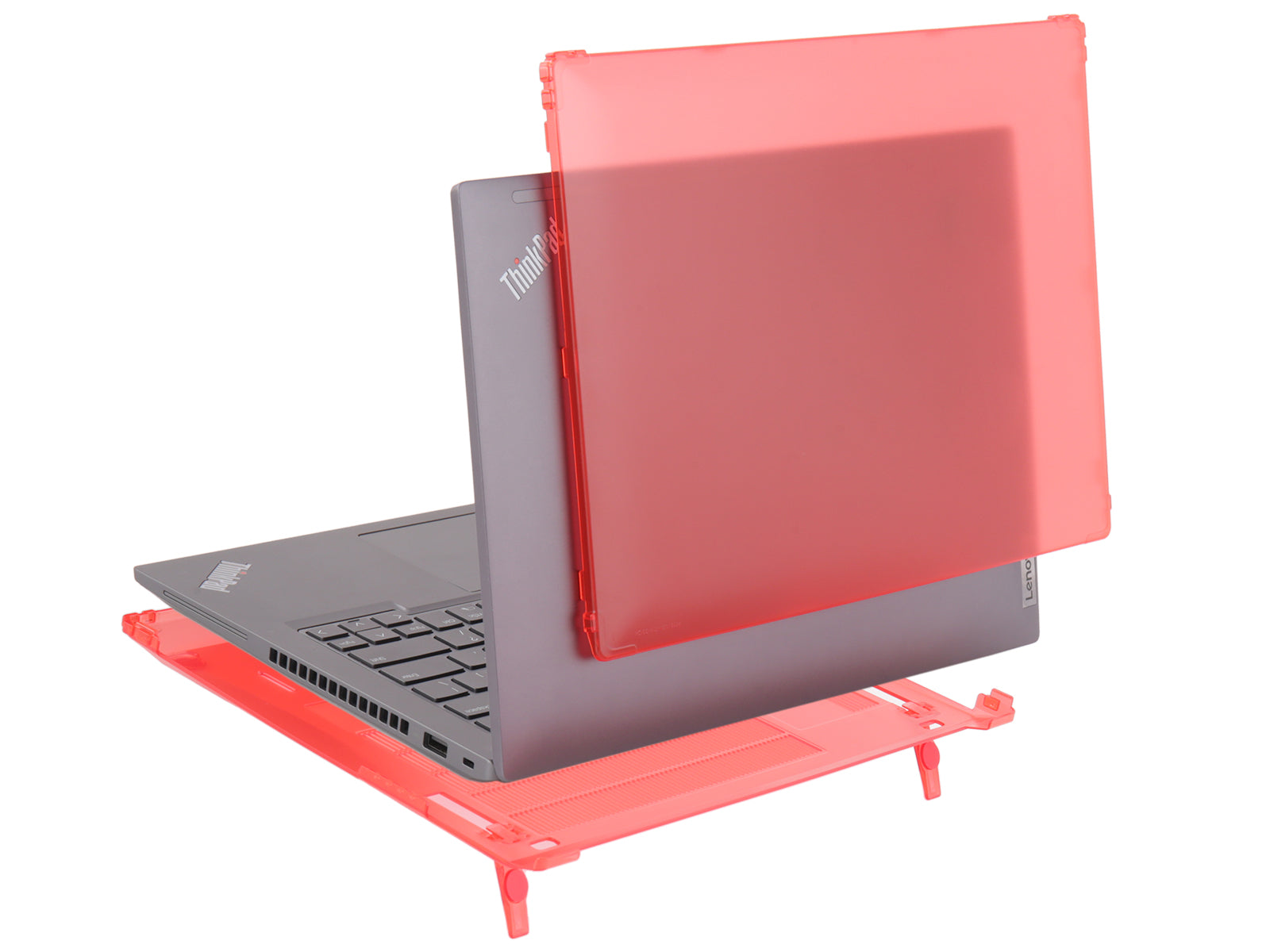 mCover Hard Case ONLY Compatible for 2023-2024 14" ThinkPad T14 Gen 3 / 4 , P14s Gen 4 (with 180-degree hinge) Windows Notebook PC (with 180° Hinge, NOT Fitting Any Other Lenovo Models)