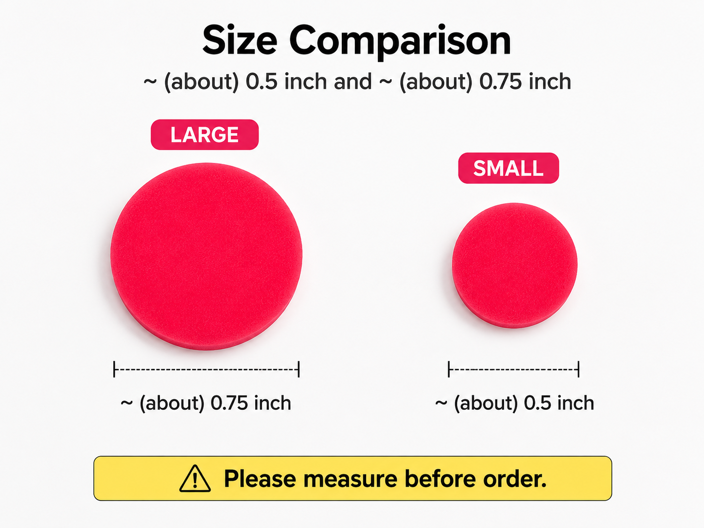 Replacement for Round Pads