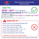 mCover Case Compatible for 2020~2021 11.6" Lenovo Chromebook 3 (11") 11AST5 11IGL05 Series non-2-in-1 Computers ONLY (NOT Fitting Any Other Lenovo Models)