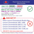 mCover Case Compatible for 2020~2022 13.3" Lenovo IdeaPad Flex 5 (13") 13IML05 / Flex 5i 13ITL6 2 in 1 Chromebook Laptop ONLY (NOT Fitting Any Other Lenovo Models )