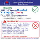 mCover Hard Shell Case for 13.3'' Lenovo ThinkPad X13 Yoga Gen 1 Laptop Computer (LEN-TP-X13Yoga-G1