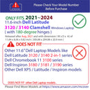 mCover Case Compatible for 2021～2024 11.6" Dell Latitude 3120 Clamshell Windows Notebook Computer Only (NOT Fitting Any Other Dell Models)