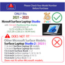 mCover Case ONLY Compatible for 2021-2023 14.4" Microsoft Surface Laptop Studio Notebook Computer