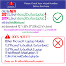 mCover ExP Hybrid Shell Case for 13.5-inch Microsoft Surface Laptop 4 / 3 / 2 / 1 Computer with Metal Keyboard ( NOT Compatible with Surface Book and Surface Tablet ) - MS-SL13-ExP-Hybrid