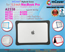 mCover Hybrid case Compatible ONLY for 2016-2023 13.3" MacBook Pro A2338 (M1 | M2 chip) A2289 A2251 A2159 A1989 A1706 A1708 (with All USB-C Ports)