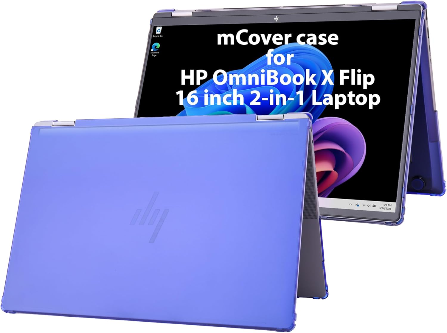 mCover Case ONLY Compatible for 16” 2025+ HP OmniBook X Flip 16-ASxxxx 16-AUxxxx 16-ARxxxx 16-BExxxx 2-in-1 Windows Laptop PC (NOT Fitting Other HP Models)