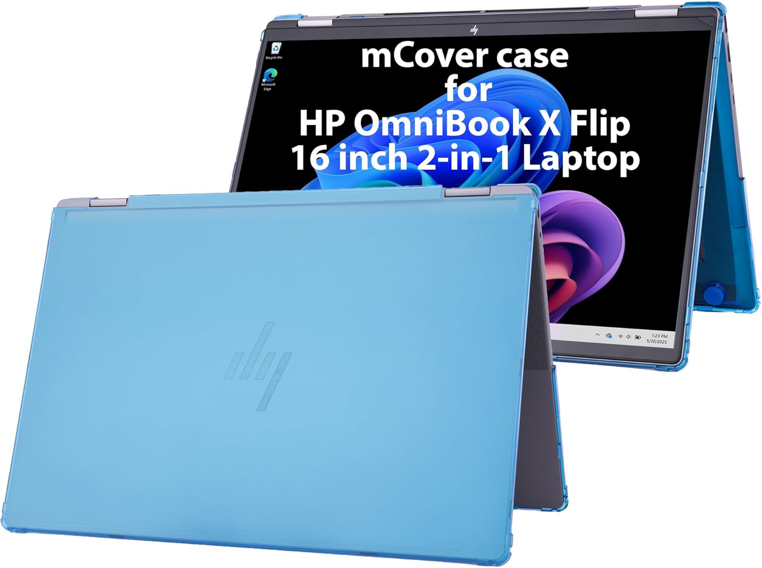 mCover Case ONLY Compatible for 16” 2025+ HP OmniBook X Flip 16-ASxxxx 16-AUxxxx 16-ARxxxx 16-BExxxx 2-in-1 Windows Laptop PC (NOT Fitting Other HP Models)