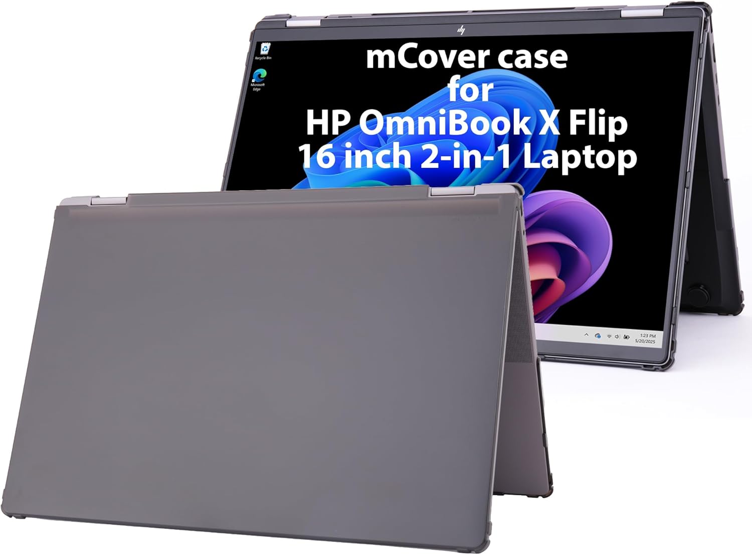 mCover Case ONLY Compatible for 16” 2025+ HP OmniBook X Flip 16-ASxxxx 16-AUxxxx 16-ARxxxx 16-BExxxx 2-in-1 Windows Laptop PC (NOT Fitting Other HP Models)