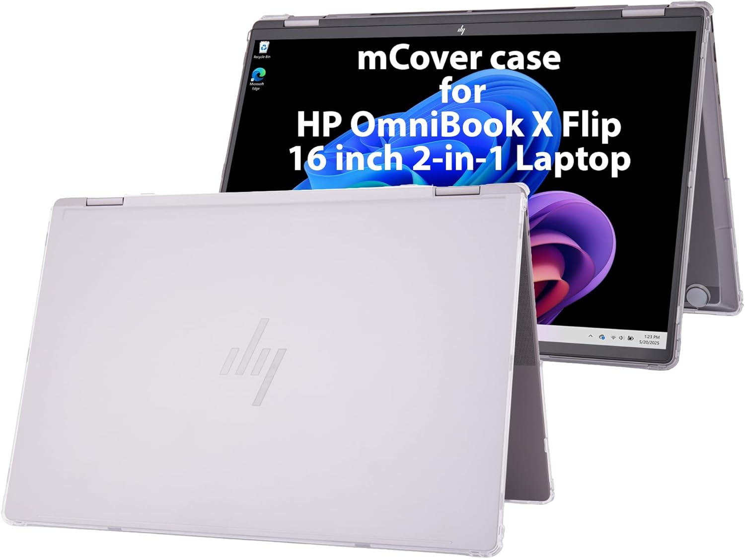 mCover Case ONLY Compatible for 16” 2025+ HP OmniBook X Flip 16-ASxxxx 16-AUxxxx 16-ARxxxx 16-BExxxx 2-in-1 Windows Laptop PC (NOT Fitting Other HP Models)