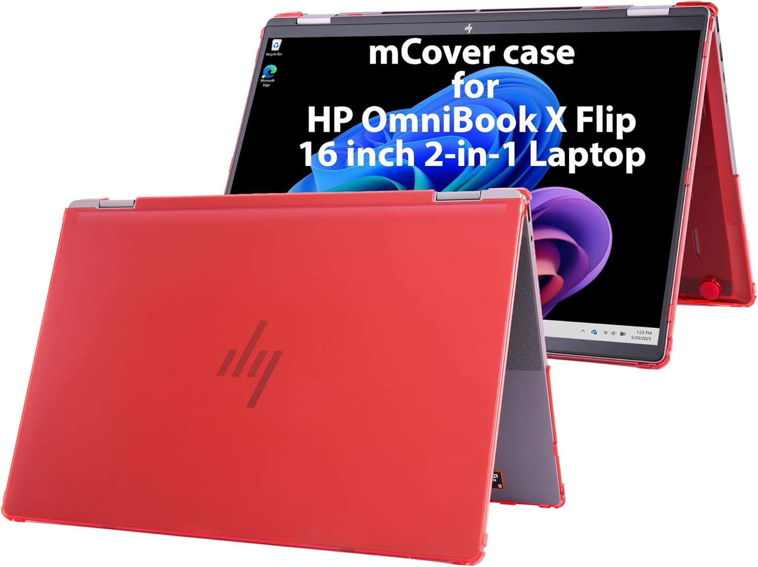 mCover Case ONLY Compatible for 16” 2025+ HP OmniBook X Flip 16-ASxxxx 16-AUxxxx 16-ARxxxx 16-BExxxx 2-in-1 Windows Laptop PC (NOT Fitting Other HP Models)
