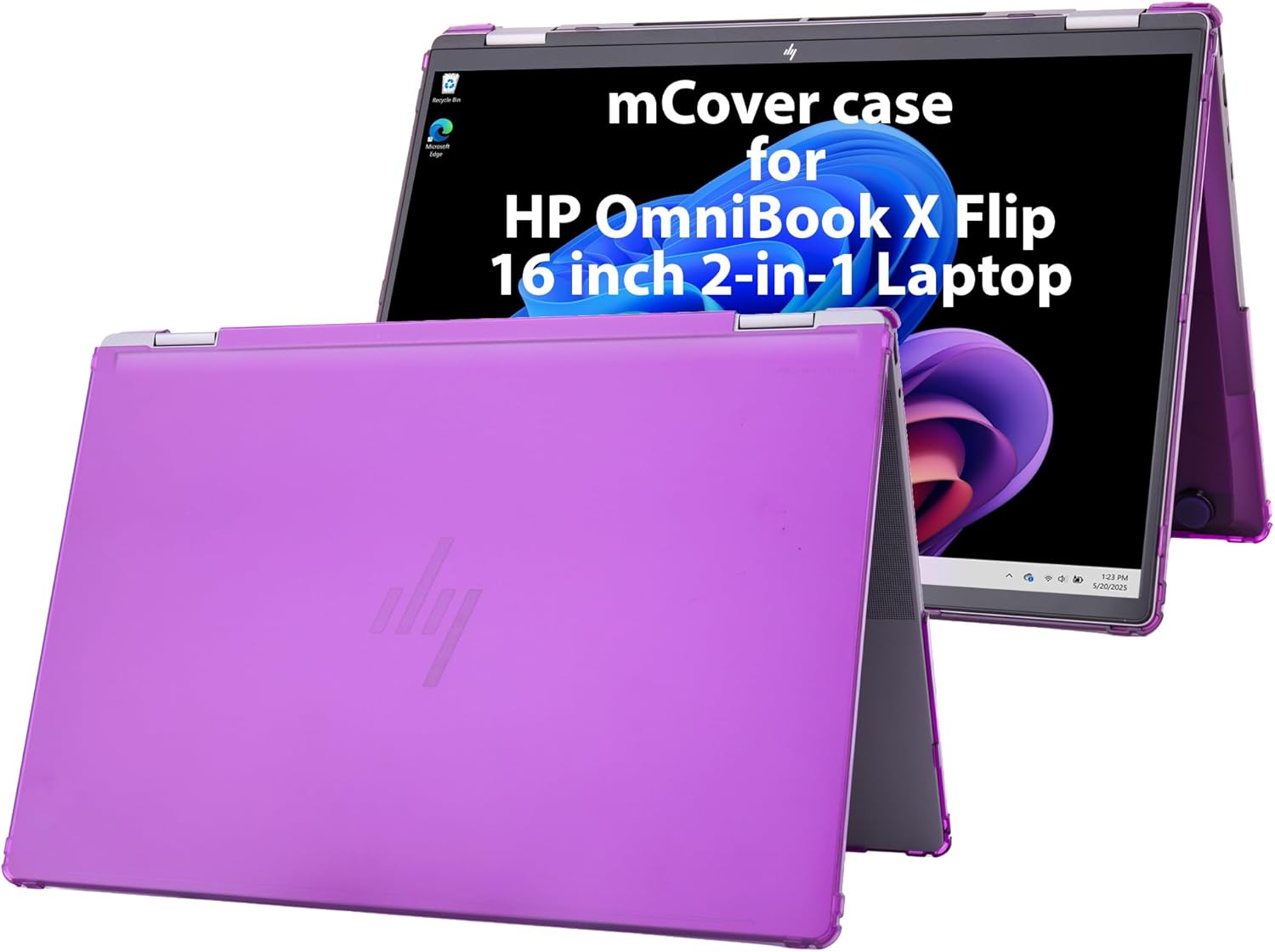 mCover Case ONLY Compatible for 16” 2025+ HP OmniBook X Flip 16-ASxxxx 16-AUxxxx 16-ARxxxx 16-BExxxx 2-in-1 Windows Laptop PC (NOT Fitting Other HP Models)