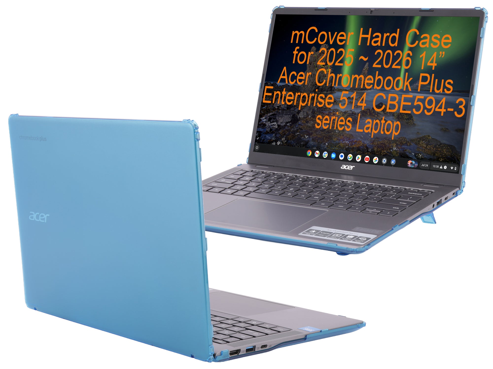 mCover Case ONLY Compatible for 2025 or Newer 14-inch Acer Chromebook Plus Enterprise 514 CBE594-3 Series Laptop Computer（NOT Fitting Other Acer Models