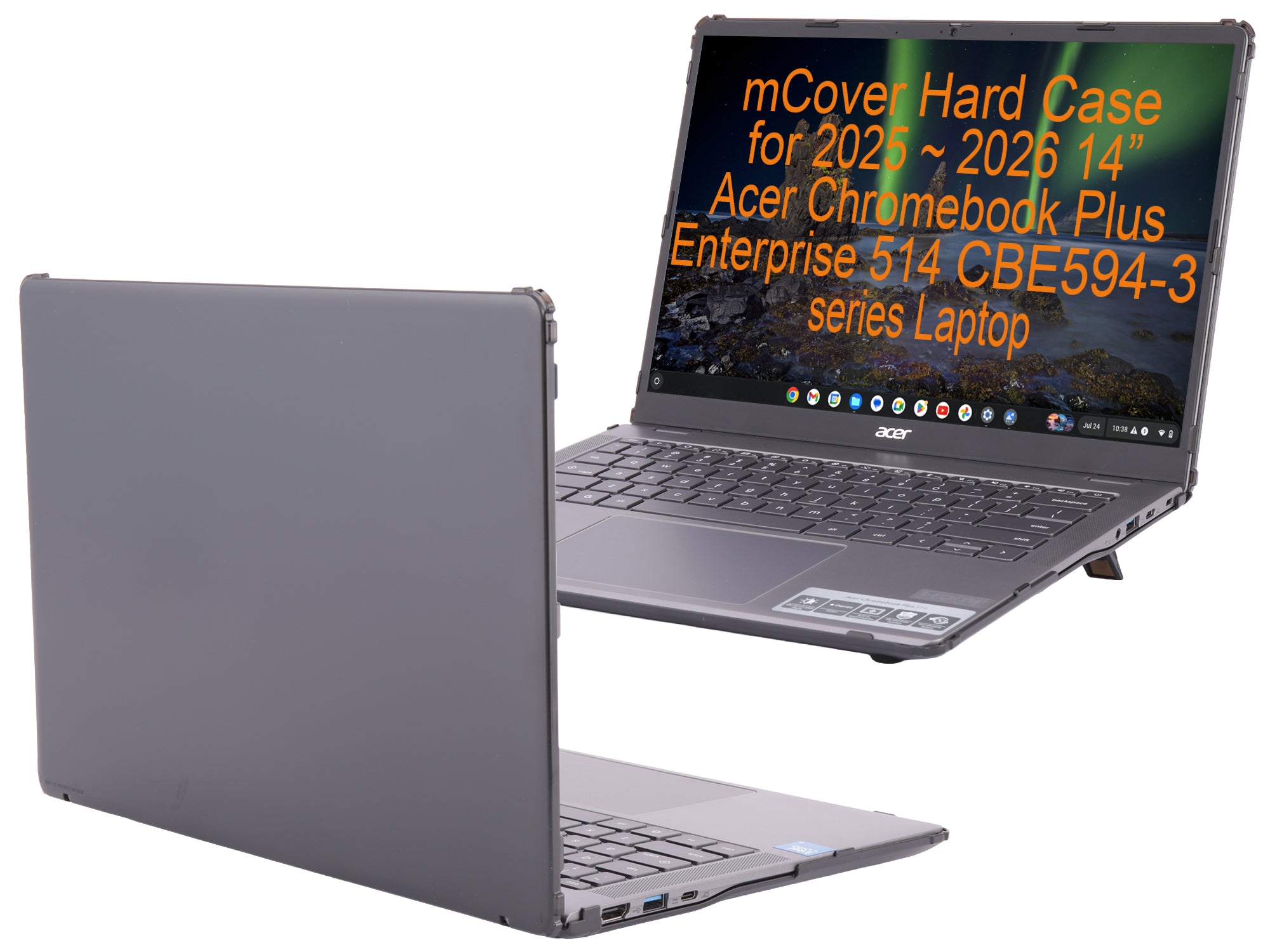 mCover Case ONLY Compatible for 2025 or Newer 14-inch Acer Chromebook Plus Enterprise 514 CBE594-3 Series Laptop Computer（NOT Fitting Other Acer Models