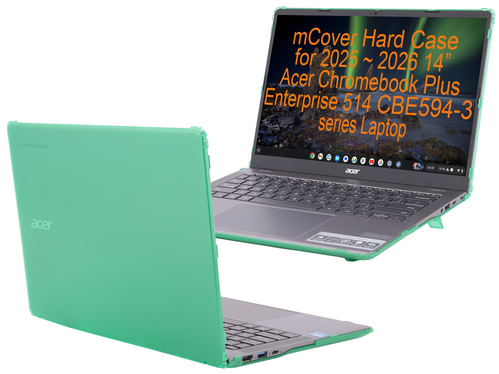mCover Case ONLY Compatible for 2025 or Newer 14-inch Acer Chromebook Plus Enterprise 514 CBE594-3 Series Laptop Computer（NOT Fitting Other Acer Models
