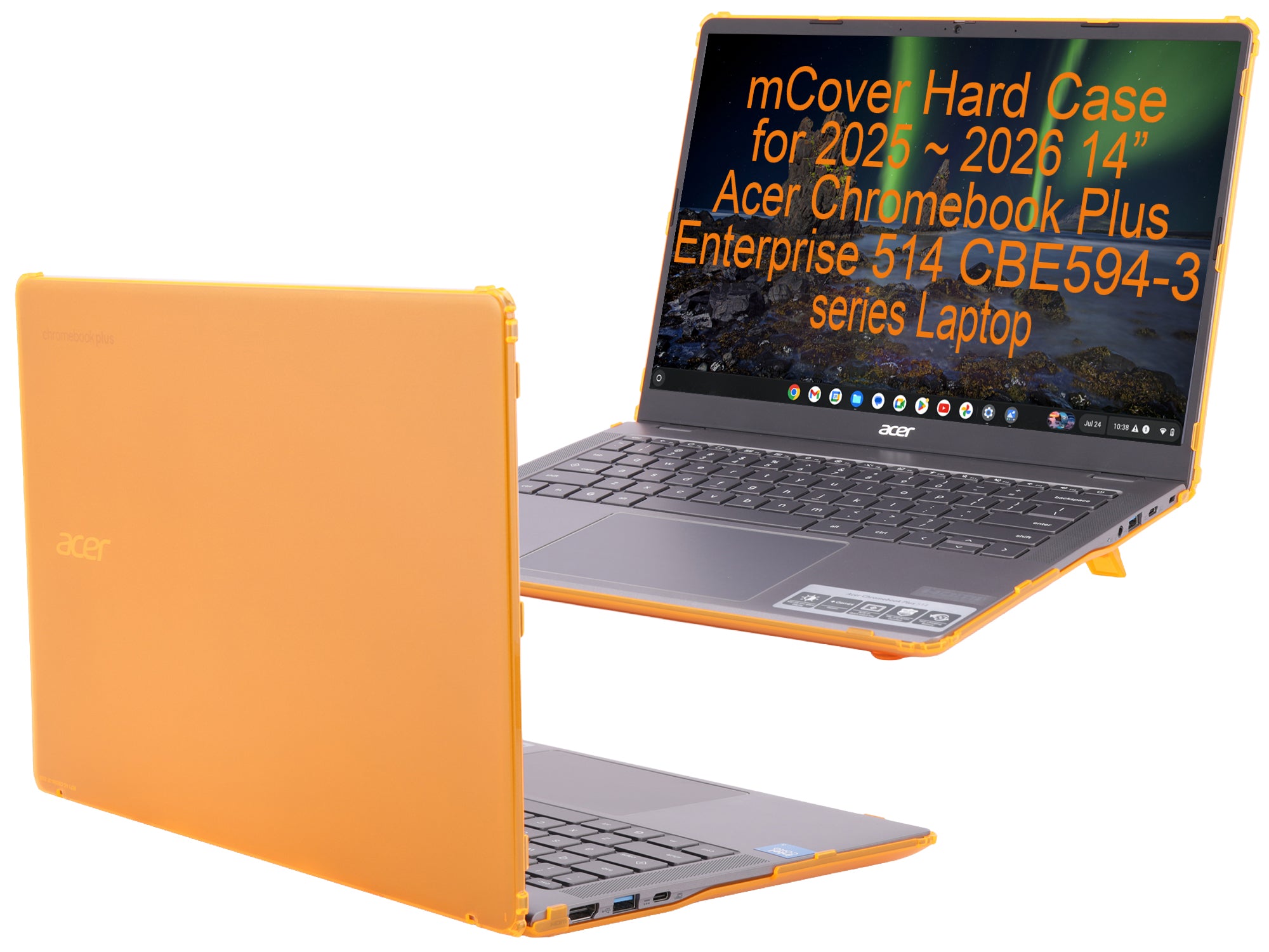 mCover Case ONLY Compatible for 2025 or Newer 14-inch Acer Chromebook Plus Enterprise 514 CBE594-3 Series Laptop Computer（NOT Fitting Other Acer Models