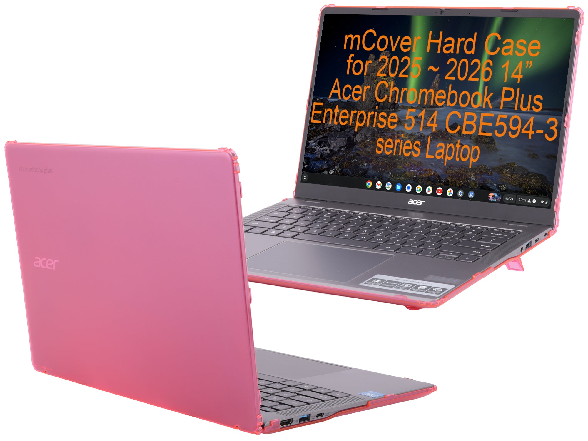 mCover Case ONLY Compatible for 2025 or Newer 14-inch Acer Chromebook Plus Enterprise 514 CBE594-3 Series Laptop Computer（NOT Fitting Other Acer Models