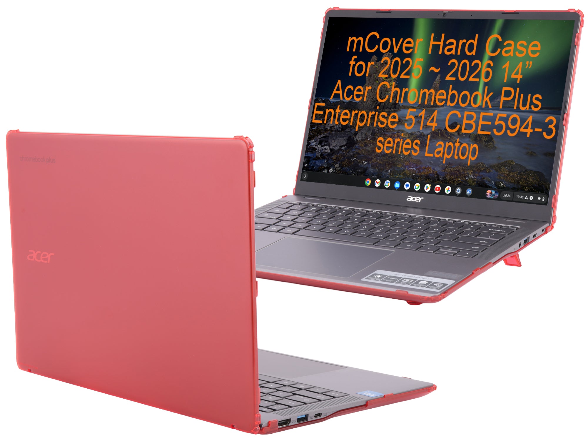 mCover Case ONLY Compatible for 2025 or Newer 14-inch Acer Chromebook Plus Enterprise 514 CBE594-3 Series Laptop Computer（NOT Fitting Other Acer Models