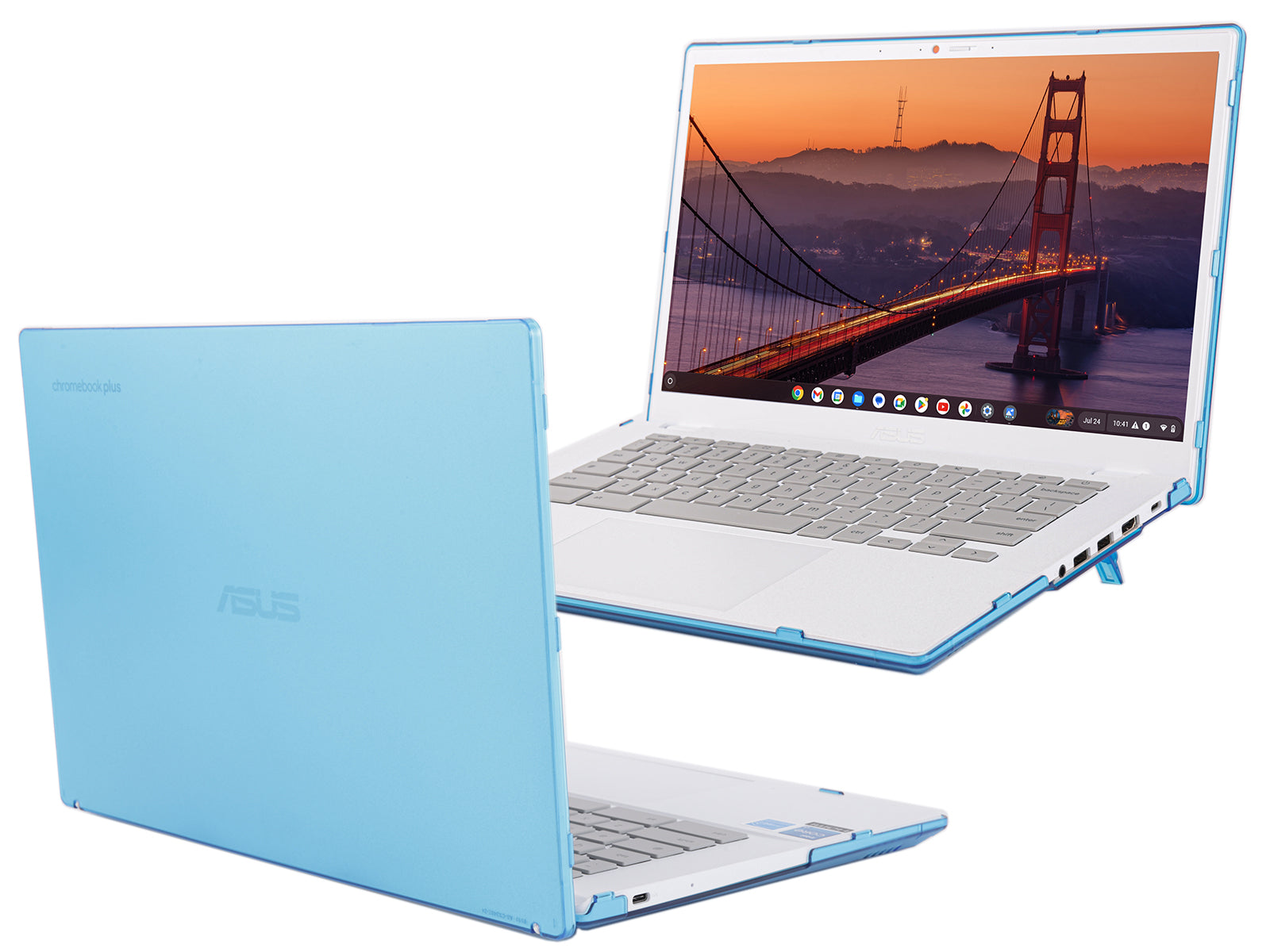 mCover Case ONLY Compatible with 2023~2024 14-inch ASUS Chromebook Plus Enterprise CX34 (CX3402) Series Laptop Computers (NOT Fitting Any Other ASUS Models)
