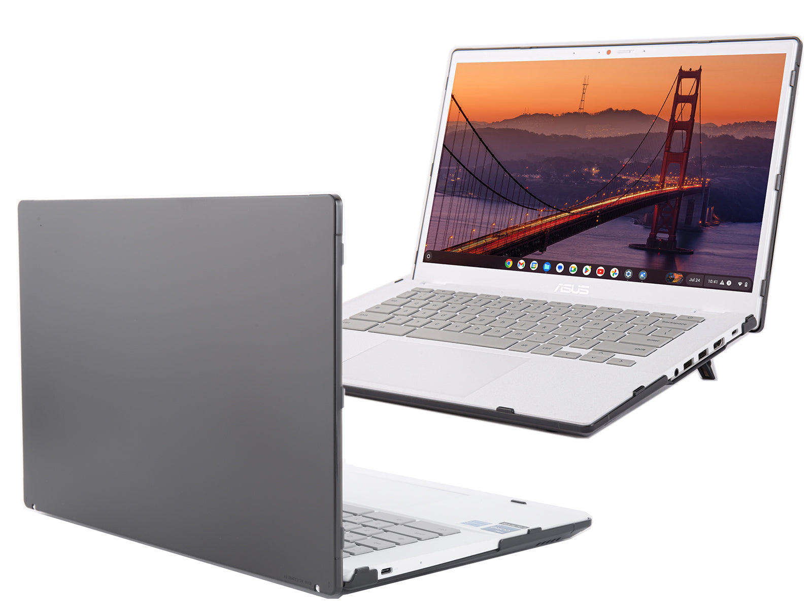 mCover Case ONLY Compatible with 2023~2024 14-inch ASUS Chromebook Plus Enterprise CX34 (CX3402) Series Laptop Computers (NOT Fitting Any Other ASUS Models)