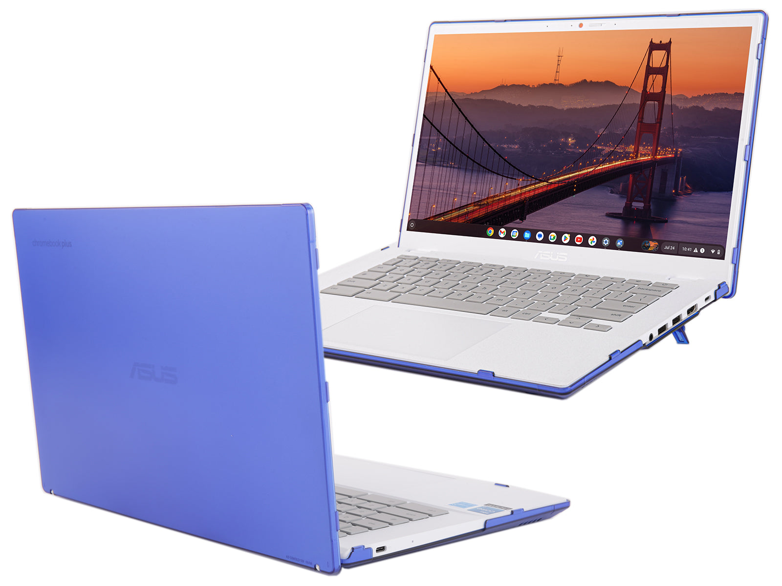 mCover Case ONLY Compatible with 2023~2024 14-inch ASUS Chromebook Plus Enterprise CX34 (CX3402) Series Laptop Computers (NOT Fitting Any Other ASUS Models)