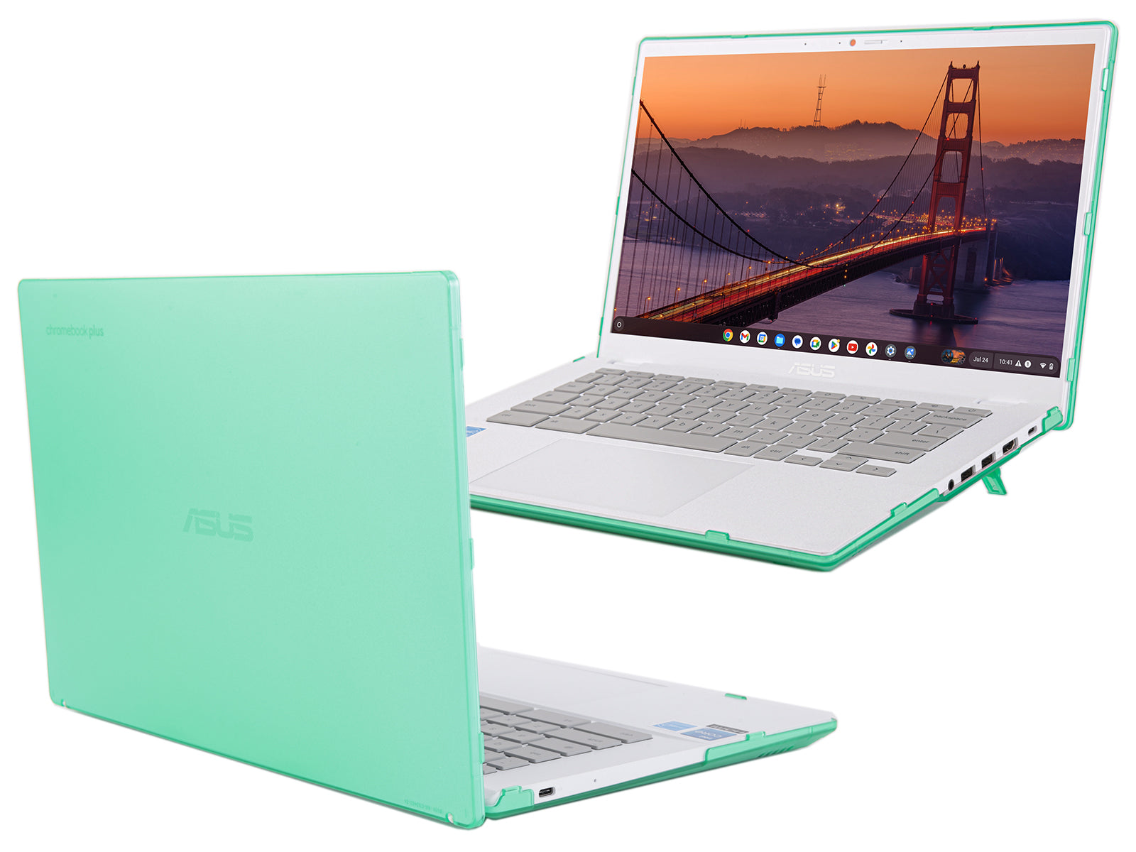 mCover Case ONLY Compatible with 2023~2024 14-inch ASUS Chromebook Plus Enterprise CX34 (CX3402) Series Laptop Computers (NOT Fitting Any Other ASUS Models)