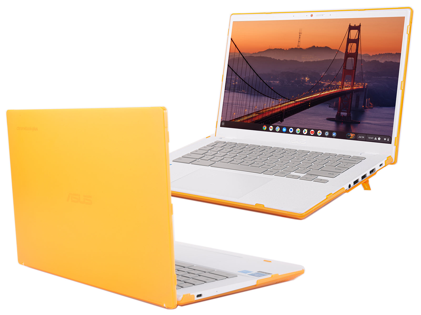 mCover Case ONLY Compatible with 2023~2024 14-inch ASUS Chromebook Plus Enterprise CX34 (CX3402) Series Laptop Computers (NOT Fitting Any Other ASUS Models)