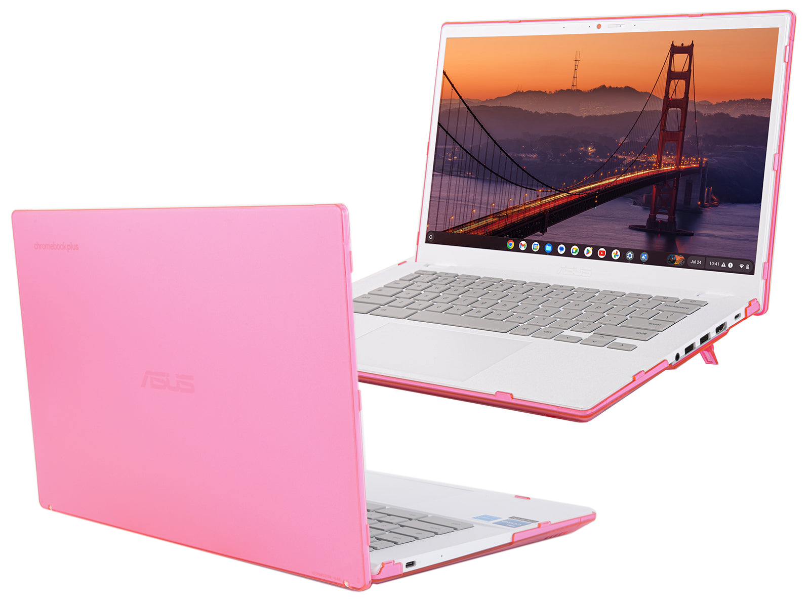 mCover Case ONLY Compatible with 2023~2024 14-inch ASUS Chromebook Plus Enterprise CX34 (CX3402) Series Laptop Computers (NOT Fitting Any Other ASUS Models)
