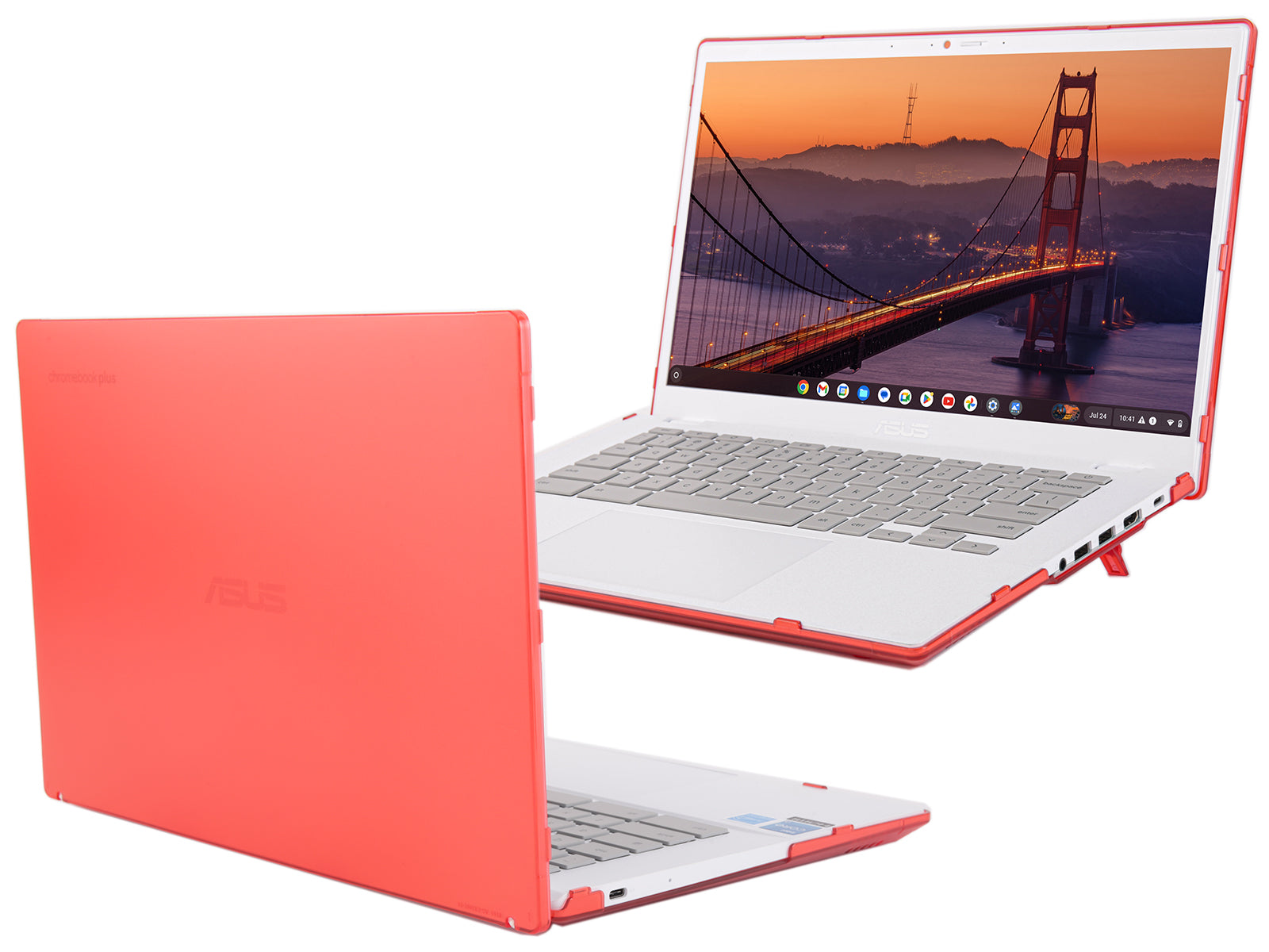 mCover Case ONLY Compatible with 2023~2024 14-inch ASUS Chromebook Plus Enterprise CX34 (CX3402) Series Laptop Computers (NOT Fitting Any Other ASUS Models)