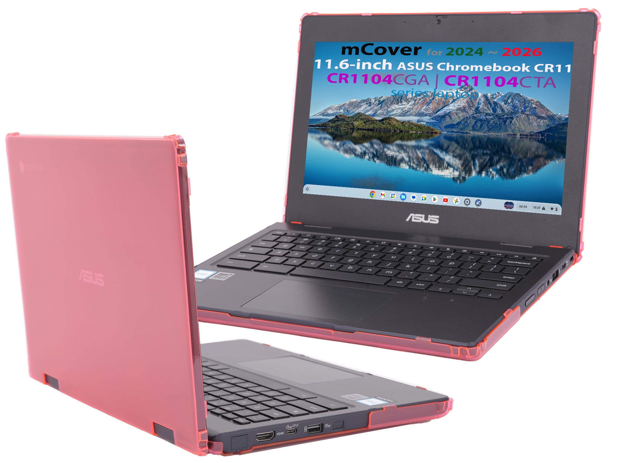 mCover Case Only Compatible for 2024~2026 11.6" ASUS Chromebook CR11 (CR1104CGA or CR1104CTA) Series Laptop Computers (NOT Fitting Any Other ASUS Models)