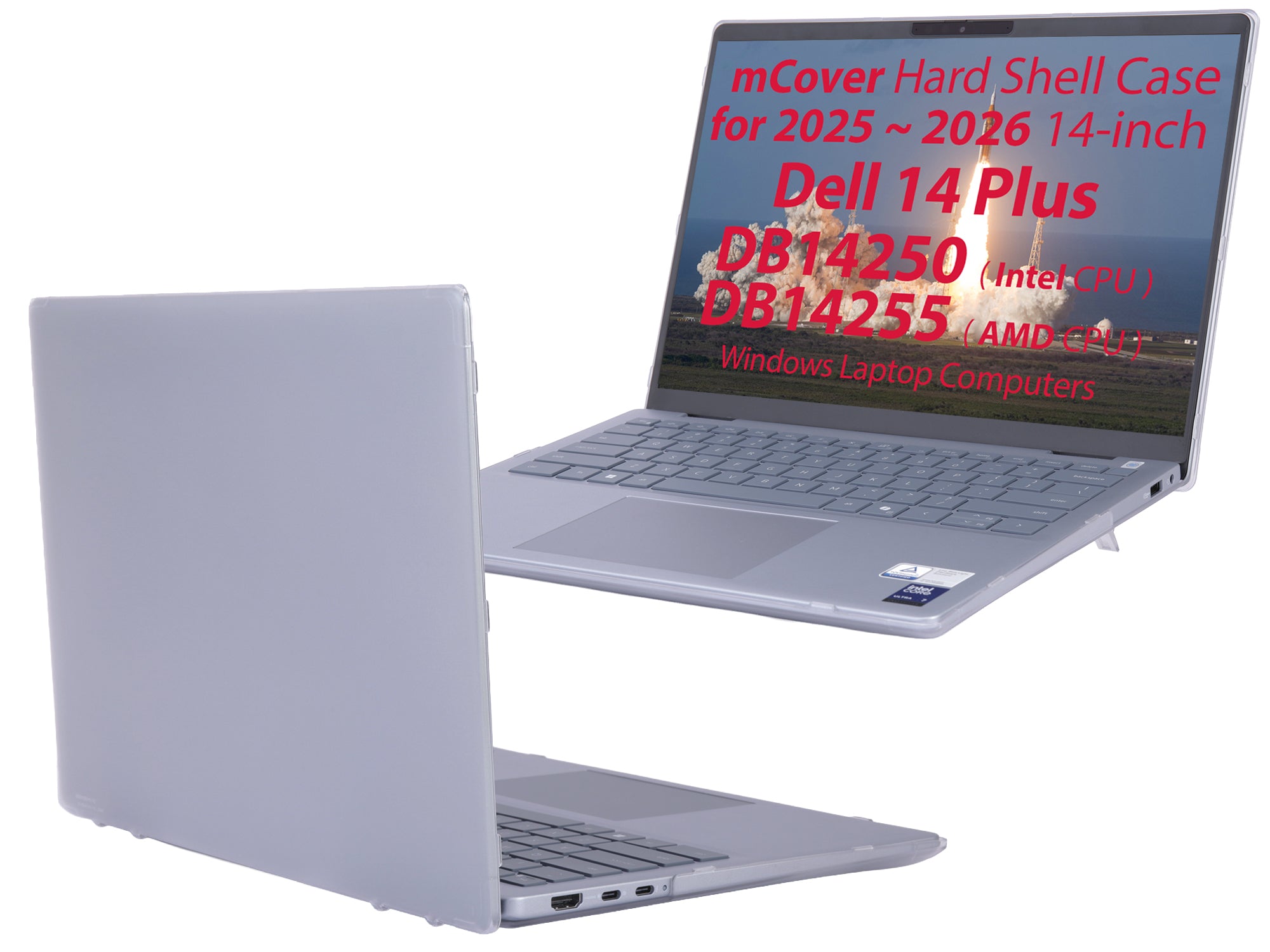 mCover Case ONLY Compatible for 2025+ 14" Dell 14 Plus DB14250 / DB14255 Clamshell Windows Notebook PC (NOT Fitting Any Other Dell Models)