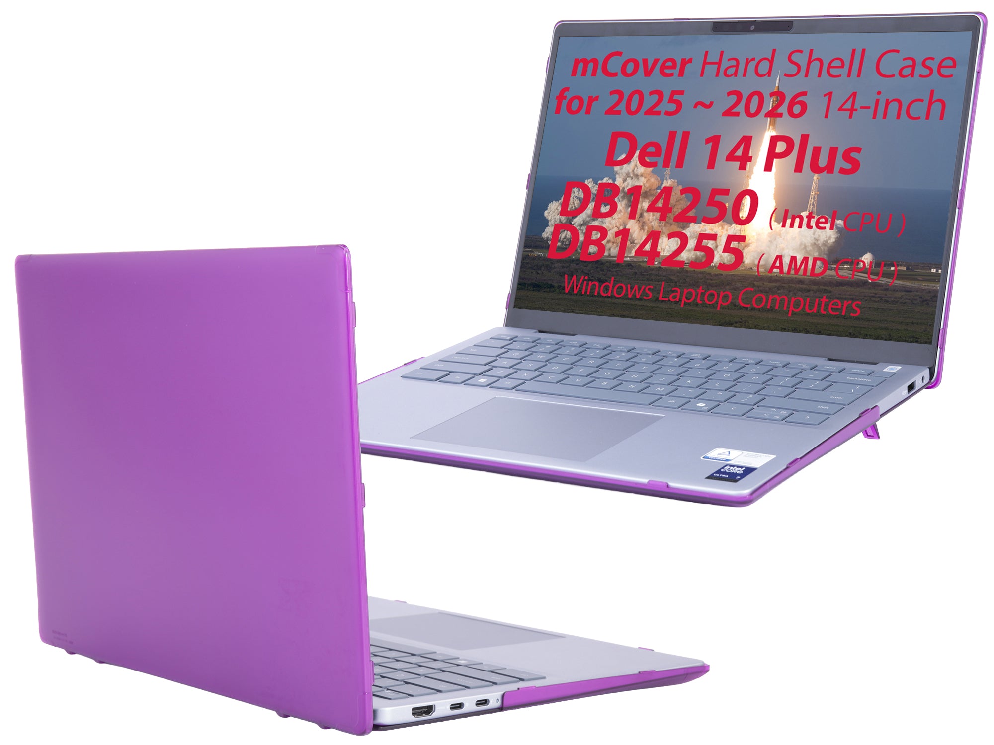 mCover Case ONLY Compatible for 2025+ 14" Dell 14 Plus DB14250 / DB14255 Clamshell Windows Notebook PC (NOT Fitting Any Other Dell Models)