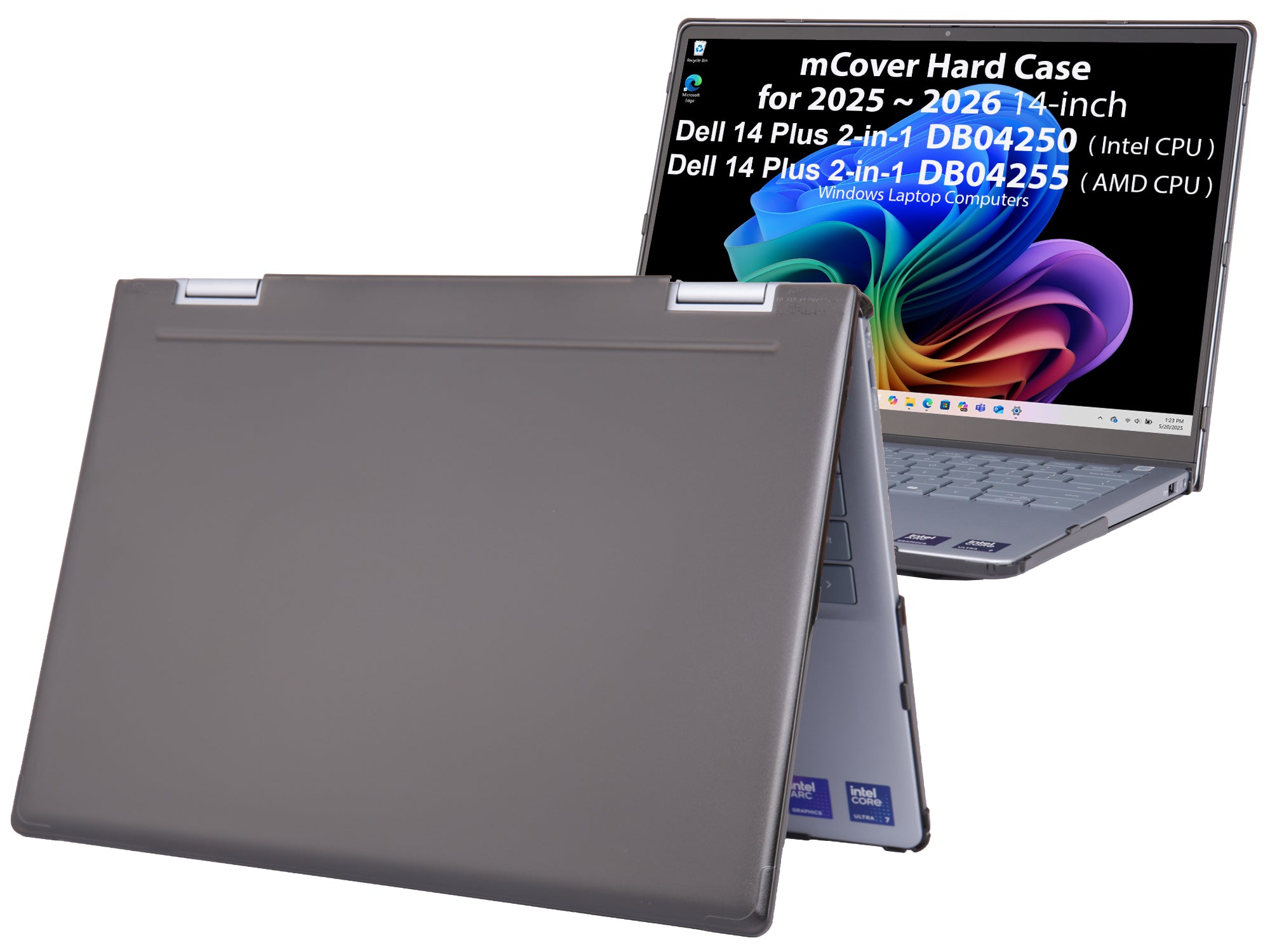 mCover Case ONLY Compatible for 2025-2026 14" Dell 14 Plus 2-in-1 DB04250 / DB04255 Windows Laptop PC (NOT Fitting Any Other Dell Models)