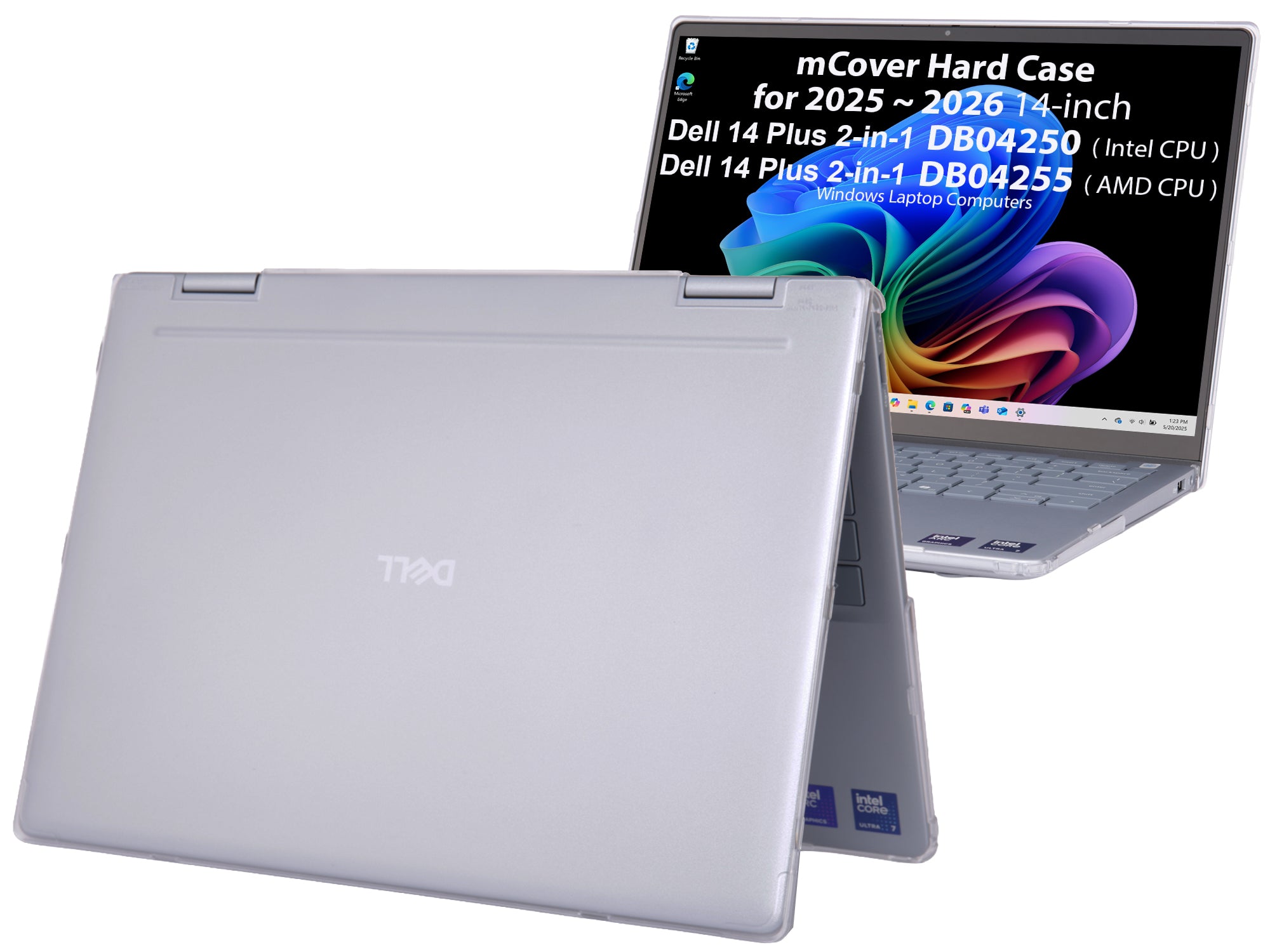 mCover Case ONLY Compatible for 2025-2026 14" Dell 14 Plus 2-in-1 DB04250 / DB04255 Windows Laptop PC (NOT Fitting Any Other Dell Models)