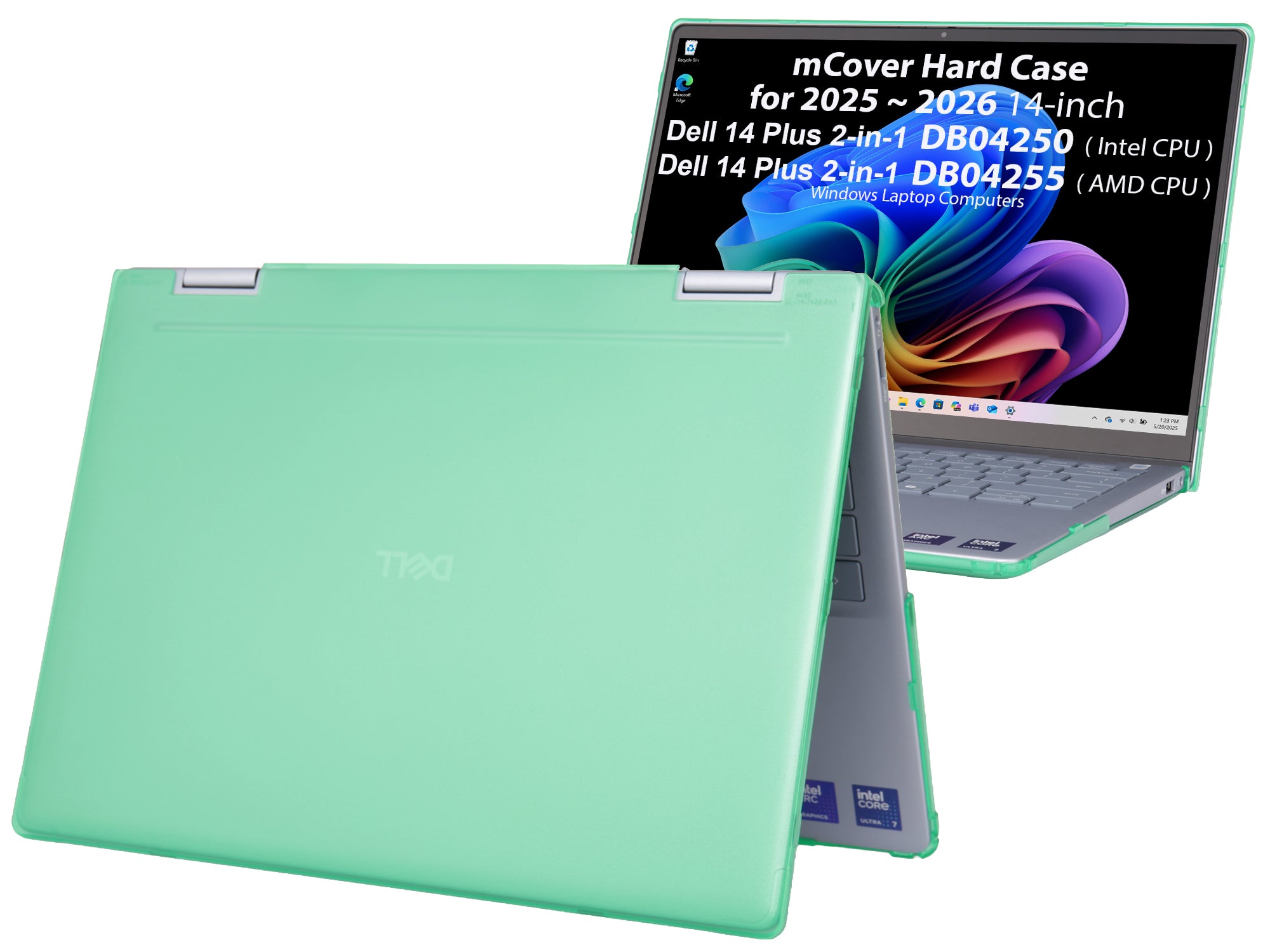 mCover Case ONLY Compatible for 2025-2026 14" Dell 14 Plus 2-in-1 DB04250 / DB04255 Windows Laptop PC (NOT Fitting Any Other Dell Models)