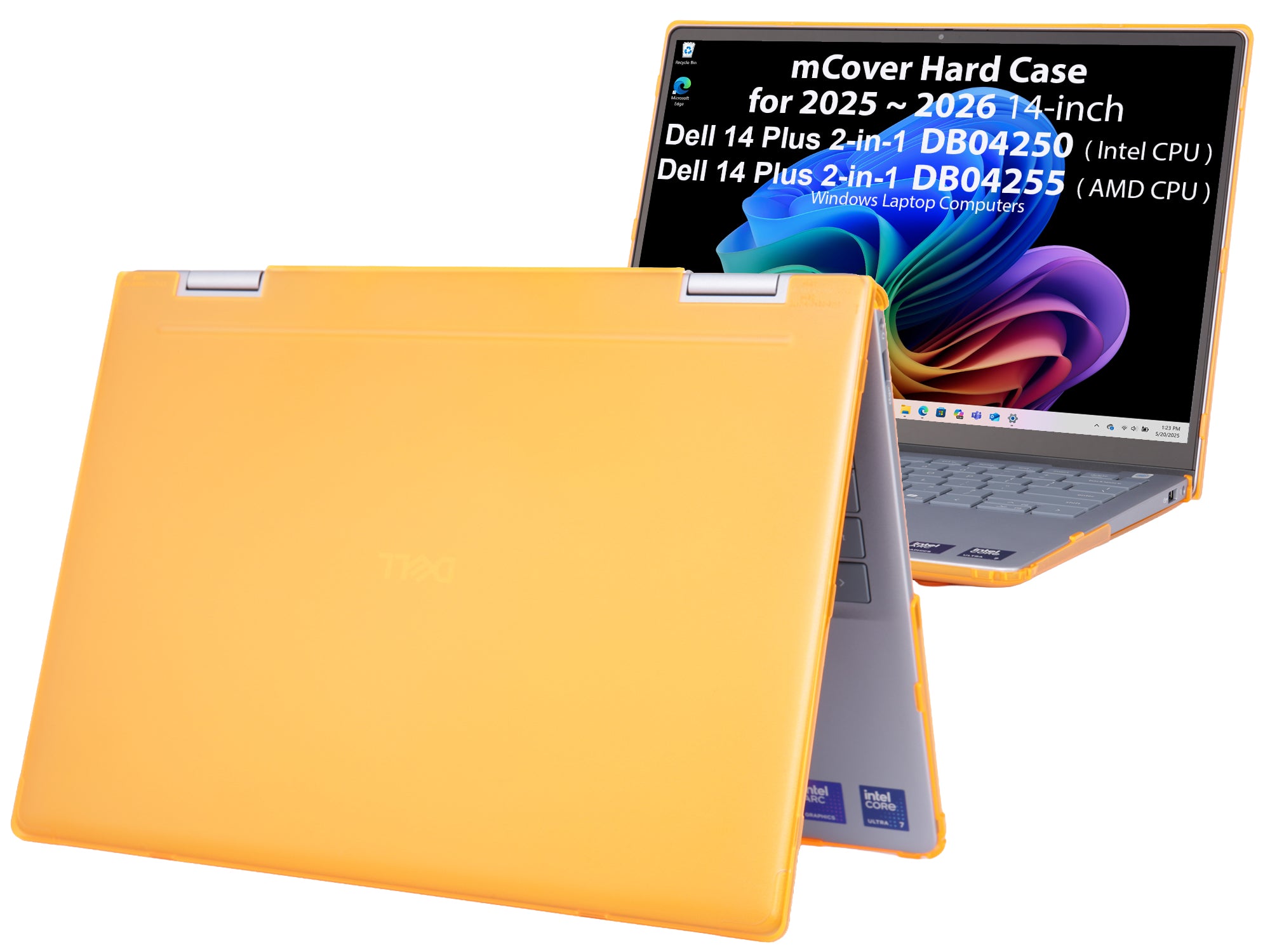 mCover Case ONLY Compatible for 2025-2026 14" Dell 14 Plus 2-in-1 DB04250 / DB04255 Windows Laptop PC (NOT Fitting Any Other Dell Models)