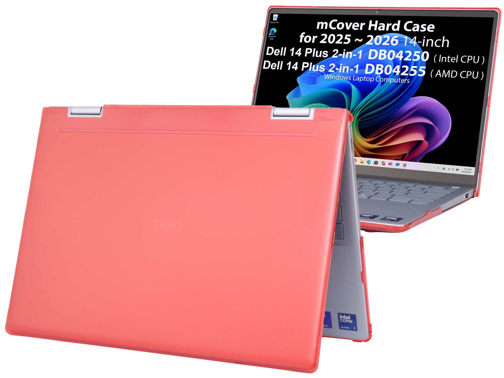mCover Case ONLY Compatible for 2025-2026 14" Dell 14 Plus 2-in-1 DB04250 / DB04255 Windows Laptop PC (NOT Fitting Any Other Dell Models)