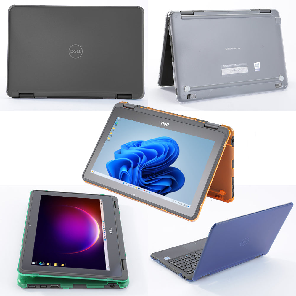 mCover Case Compatible for 2020-2021 11.6" Dell Latitude 3190 2-in-1 (with 360° Hinge) EDUCATION Laptop ONLY (NOT Fitting Any Other Dell Models)